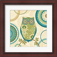 Framed Owl Forest I