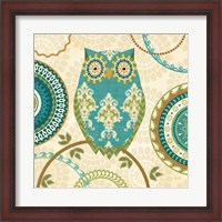Framed Owl Forest II
