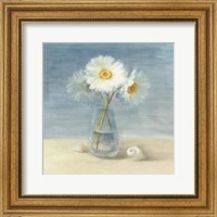 Framed Daisies and Shells