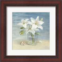 Framed Lilies and Shells