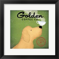 Framed Golden Dog Coffee Co.