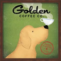 Framed Golden Dog Coffee Co.