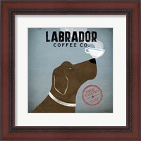 Framed 'Labrador Coffee Co.' border=