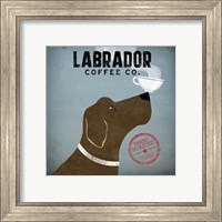 Framed 'Labrador Coffee Co.' border=