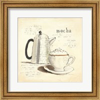 Framed Parisian Coffee I