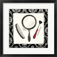 Framed 'Cosmetique IV' border=