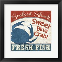 Framed Fresh Seafood II