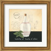 Framed Huile d Olive III