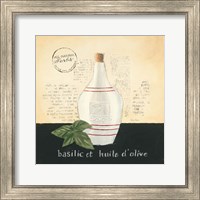 Framed Huile d Olive III