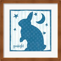 Framed 'Le Lapin II' border=