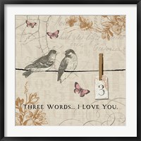 Framed Words that Count III