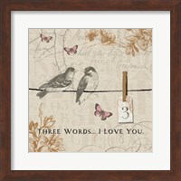 Framed Words that Count III