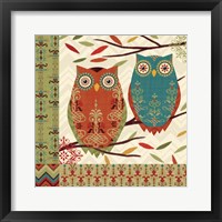 Framed Hoot I