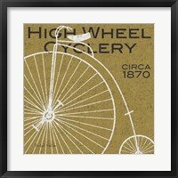 Framed High Wheel Cyclery