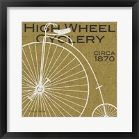 Framed High Wheel Cyclery