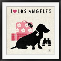 Framed LA Pooch