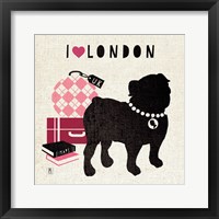 Framed London Pooch