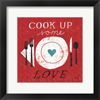 Framed Cook Up Love