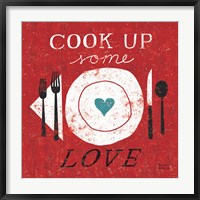 Framed Cook Up Love