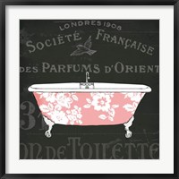 Framed Chalkboard Bath II