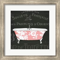 Framed Chalkboard Bath II