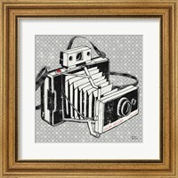 Framed Vintage Analog Camera