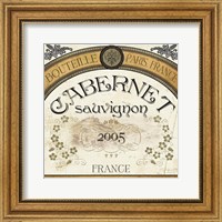 Framed Wine Labels I