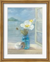 Framed Coastal Floral II