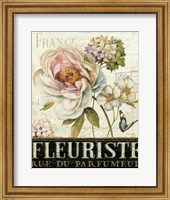 Framed Marche de Fleurs III