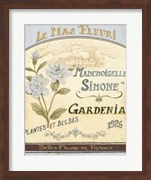 Framed French Seed Packet IV