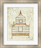 Framed Bird Cage III