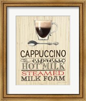 Framed Cappucino