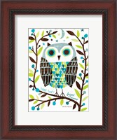 Framed Night Owl I