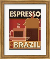 Framed Deco Coffee I