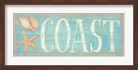 Framed Pastel Coast