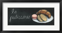 Framed Chalkboard Menu II - Patisserie