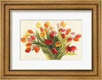 Framed Spring Tulips