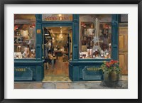 Framed Parisian Wine Shop