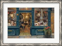 Framed Parisian Wine Shop