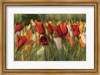 Framed Tipsy Tulips