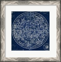 Framed Celestial Blueprint