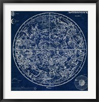 Framed Celestial Blueprint