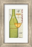 Framed Grand Vin Blanc
