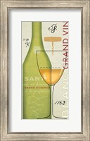 Framed Grand Vin Blanc