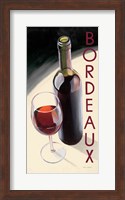 Framed Bordeaux