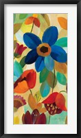 Summer Floral Panel I Framed Print
