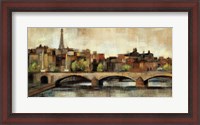 Framed Paris Bridge I Spice