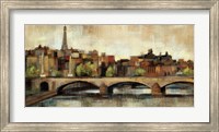 Framed Paris Bridge I Spice
