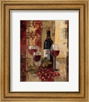 Framed Graffiti and Wine II