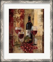 Framed Graffiti and Wine II
